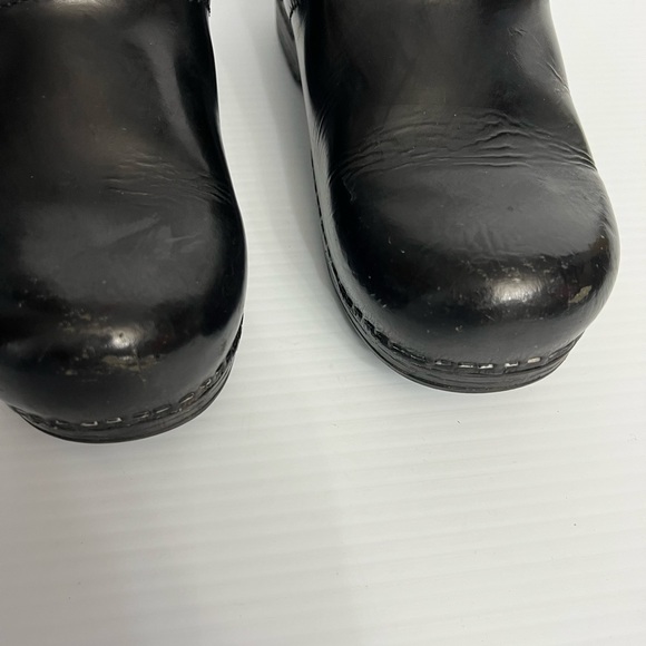 Dansko Shiny Black clogs women’s size 39 - Picture 8 of 13